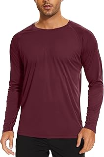 Camiseta Hombre Manga Larga UV UPF 50+ Turquesa S