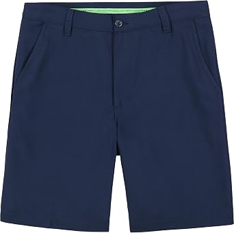 IZOD Mens 9.5Micro Poly Classic Fit Golf Short