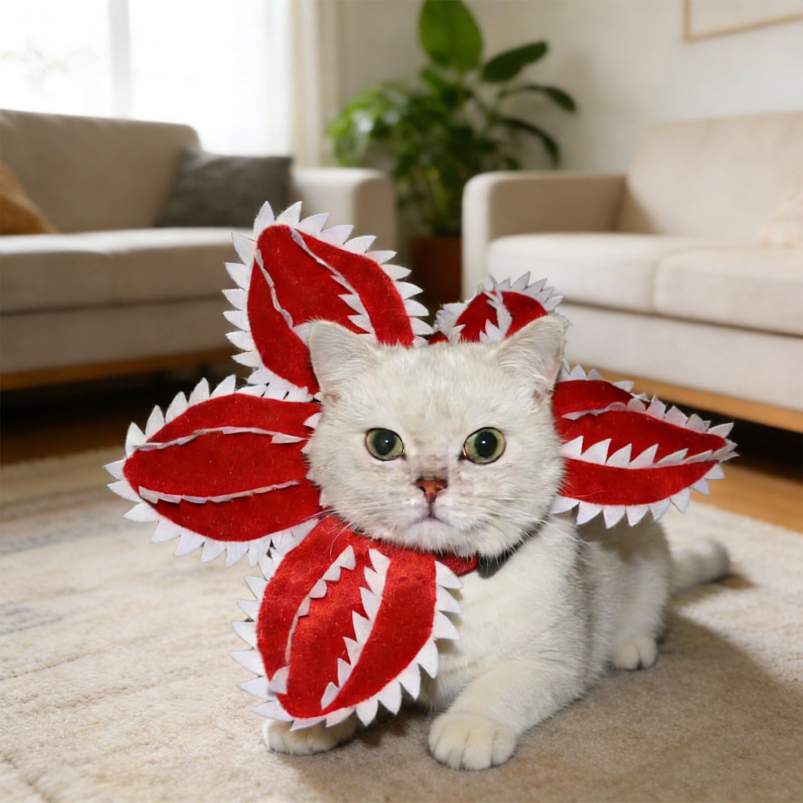 Copricapo per cani, cappello demogorgon, gatti, costume per Halloween, fai da te, demodog cosplay, cappello carino ceepdoogle