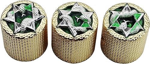 Guyker Perillas de control de potenciómetro de bajo de guitarra con 0.236 in de diámetro. Ollas de eje - 3 piezas de repuesto de perilla de volumen disponible en Yaxa Venezuela