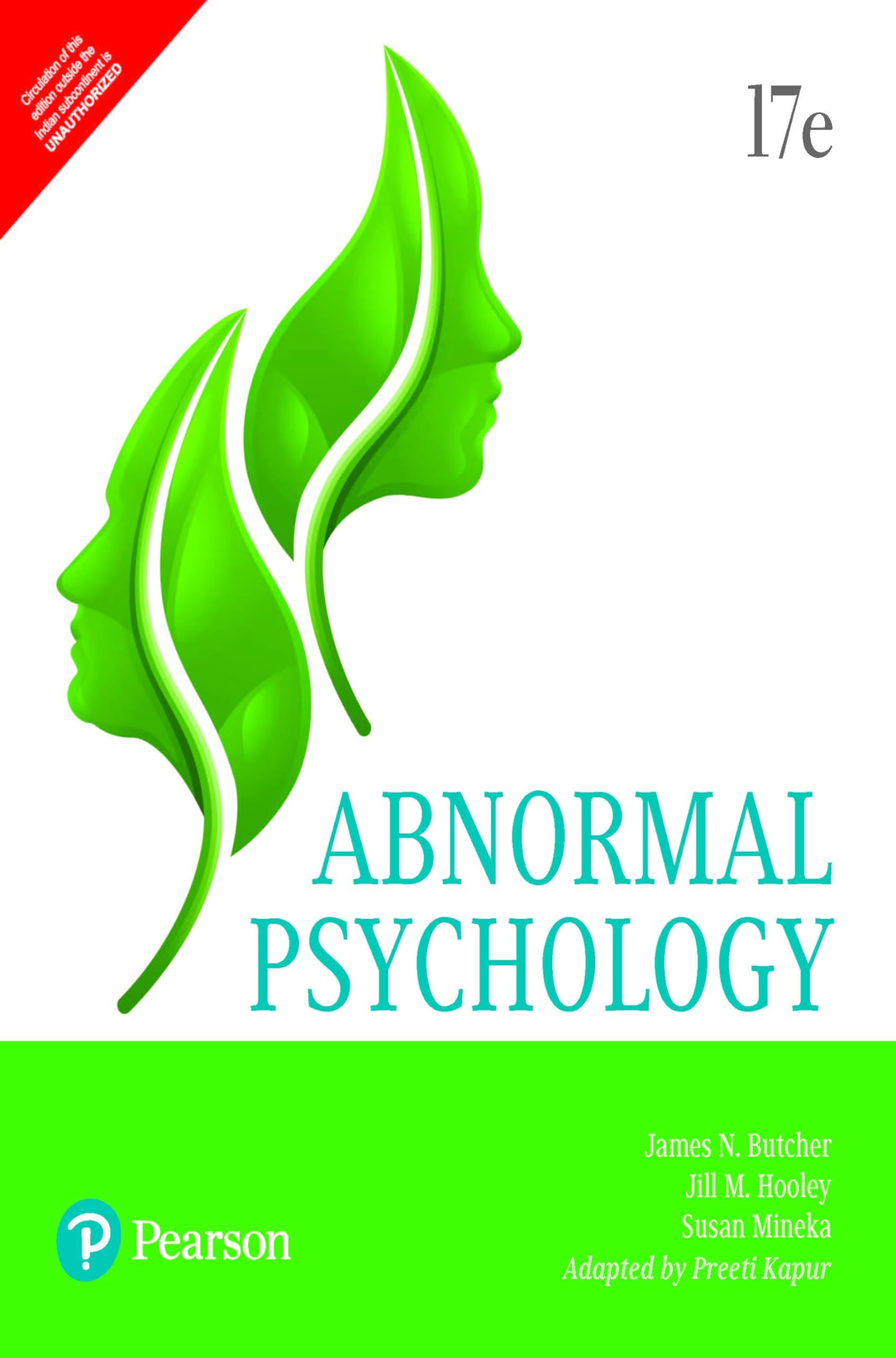 Abnormal Psychology, 17Th Edition