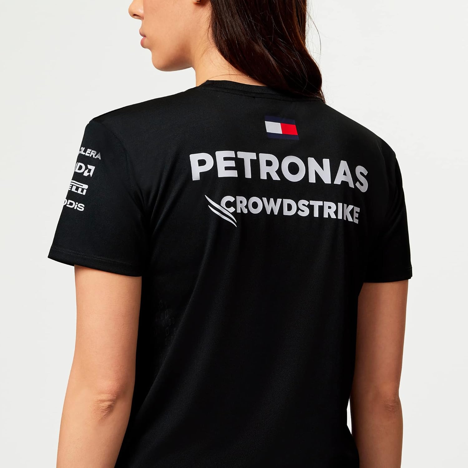 Mercedes AMG Petronas Formula One Team - Womens 2023 Team T-Shirt - Black - Size: XS