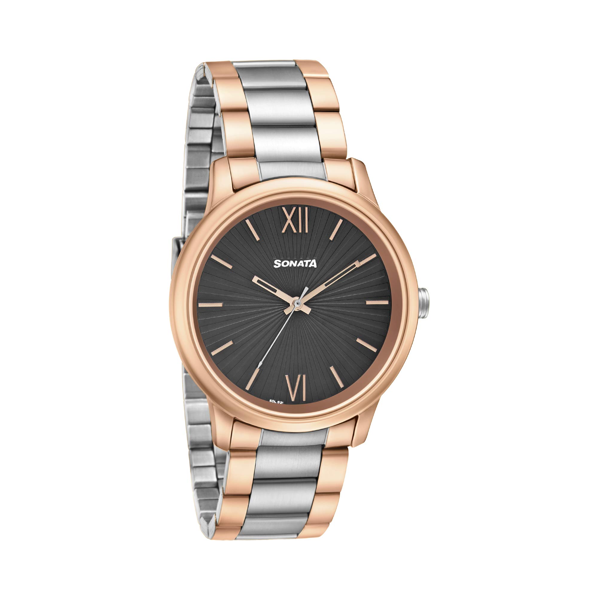 Sonata Quartz Analog Stainless Steel Strap Watch for Men-NS7134KM01 (B08Z77C6WT) Amazon Price History, Amazon Price Tracker