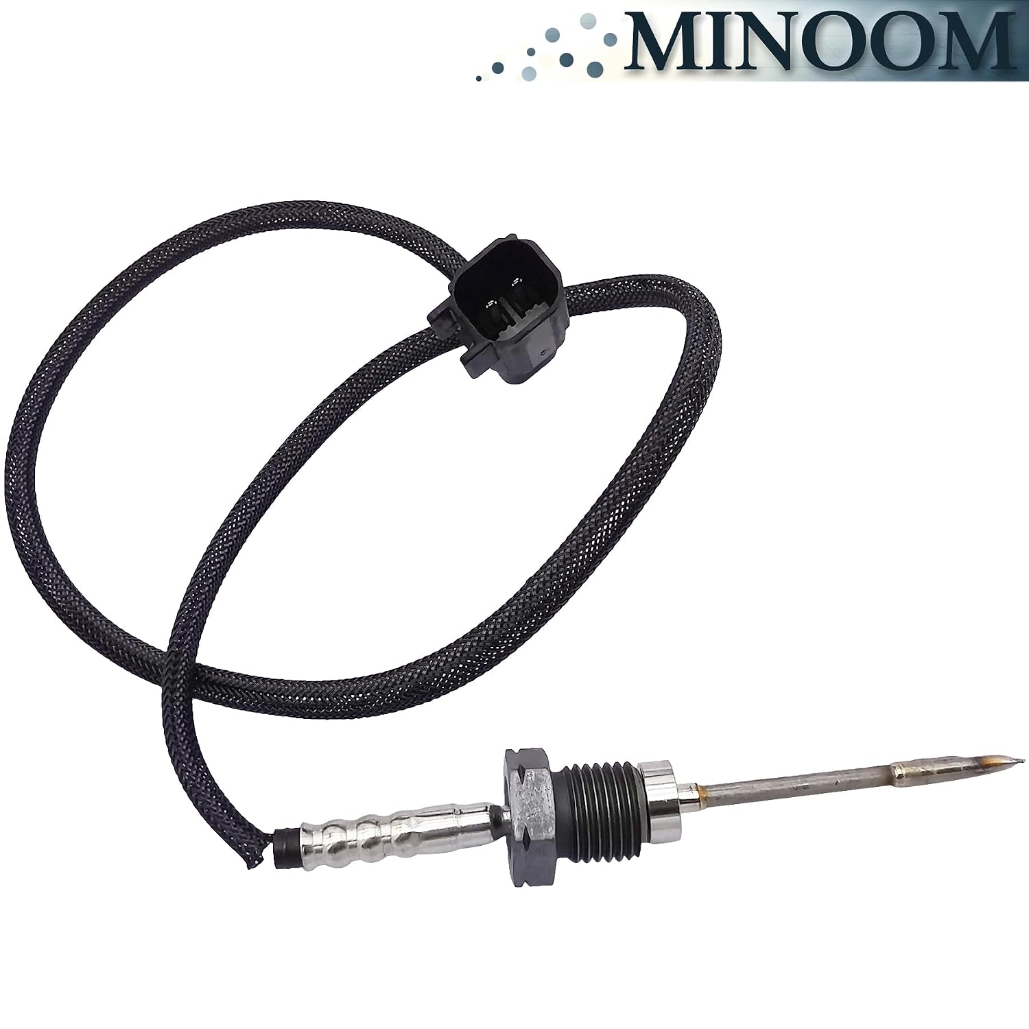 AC3Z-5J213-C Exhaust Gas Temperature Sensor EGT DPF DOC Sensor Replacement for Ford 11-17 F-250 F-350 F-450 F-550 Super Duty 6.7l V8, for 15-19 Transit-150 250 350 3.2l L5 Part No.#AC3Z-5J213-B