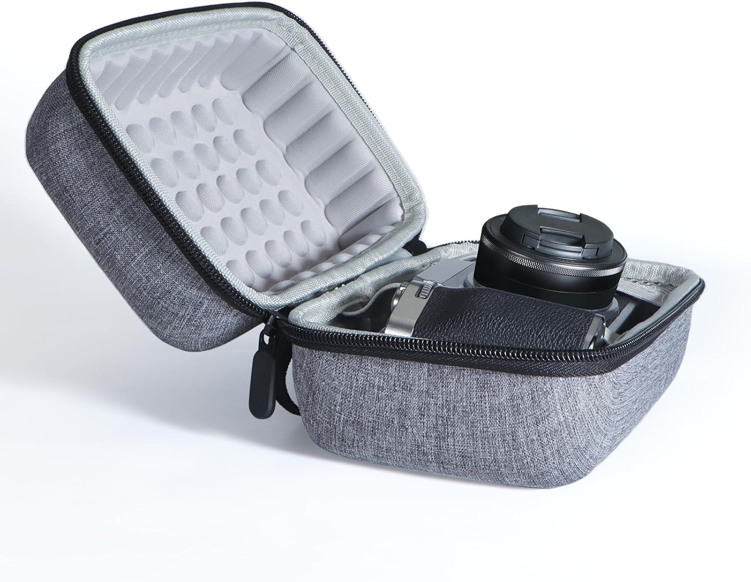 EVA Hard Camera Box for Fujifilm X-T30 III,X-T30 II,X-T30,X-T50,X-T5,X-M5 Storage Case (Grey)
