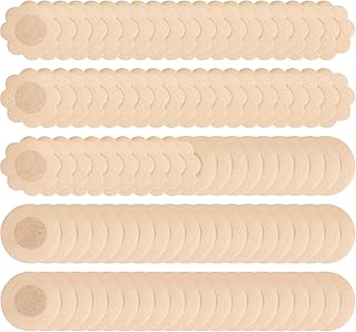 100 Stück Nippelpads,Nipple Covers, Einweg Brustwarzenabdeckung Patches,Nippelcover,Nippelcover,Nippelkleber, Nipplis, Nip...
