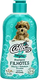 Collie Shampoo Para Cães E Gatos Filhotes Vegan 400Ml