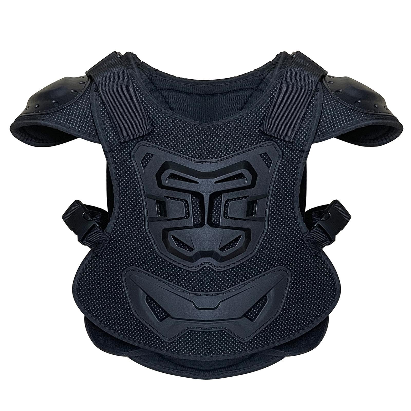 5 pezzi per bambini armatura per moto Dirt Bike Gear equipaggiamento protettivo per tutto il corpo protezione per il torace ginocchiere gomitiere, S