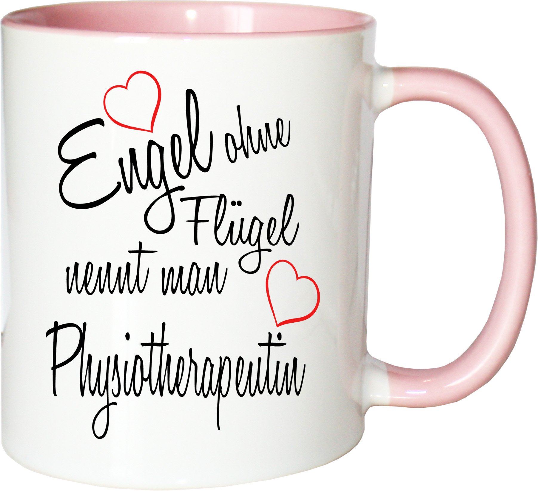Tasse „Engel Ohne Flügel Nennt Man Psychotherapeutin“ – Lustiger Kaffeebecher 330 Ml, Spülmaschinenfest, Perfektes Geschenk