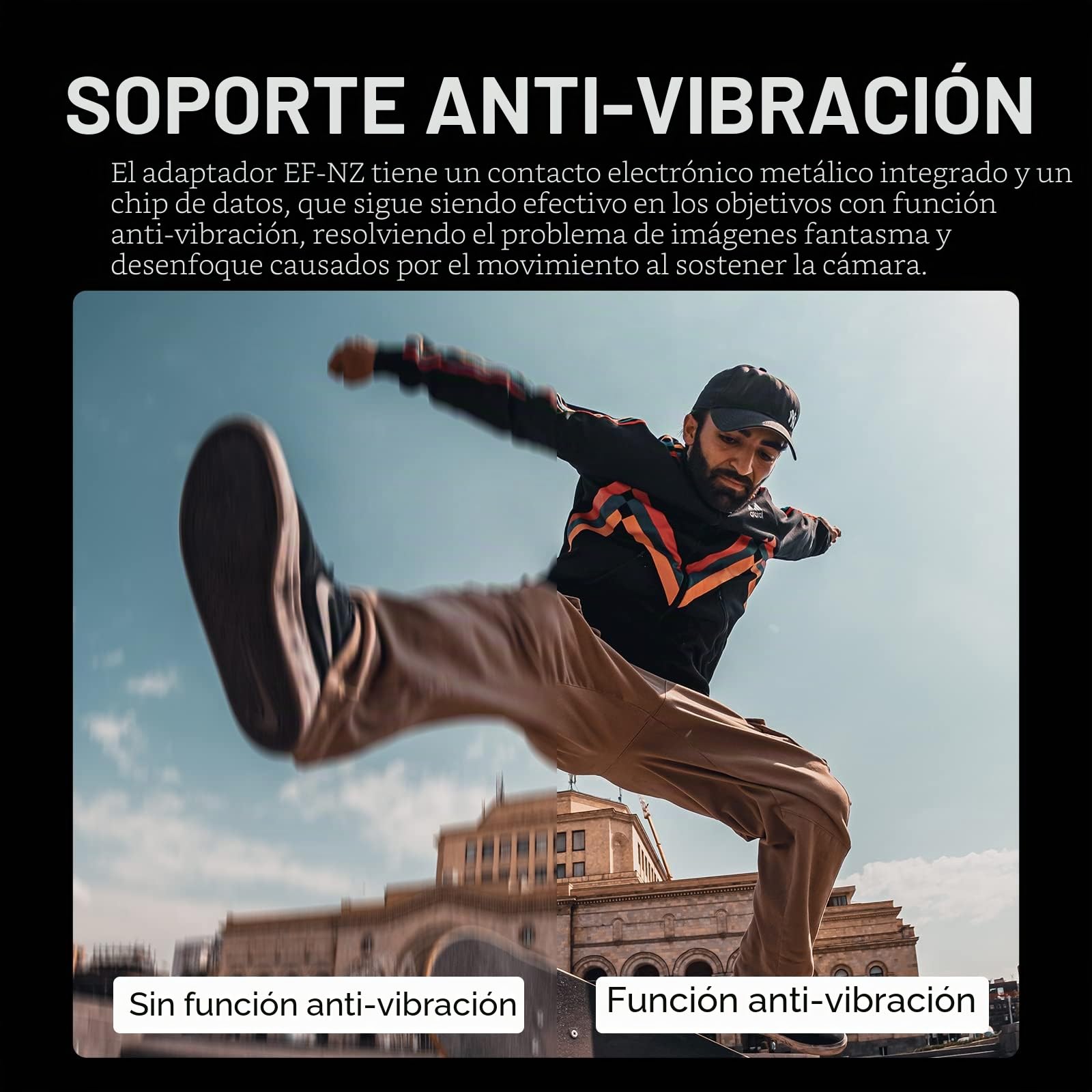 7artisans EF-NZ - Adaptador de Lente de Enfoque automático Anillo convertidor Compatible con Lentes Canon EF/EF-S y cámara Nikon Z-Mount para Z5 Z6 Z7 Z6ll Z7ll Z9 Z30 Z50 ZFC