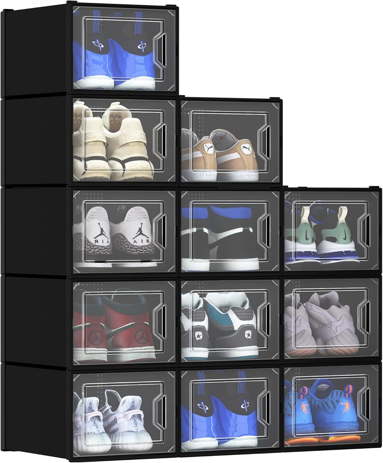 Buy YITAHOME XL Shoe Storage Box, Set of 12 Shoe Storage Organizers