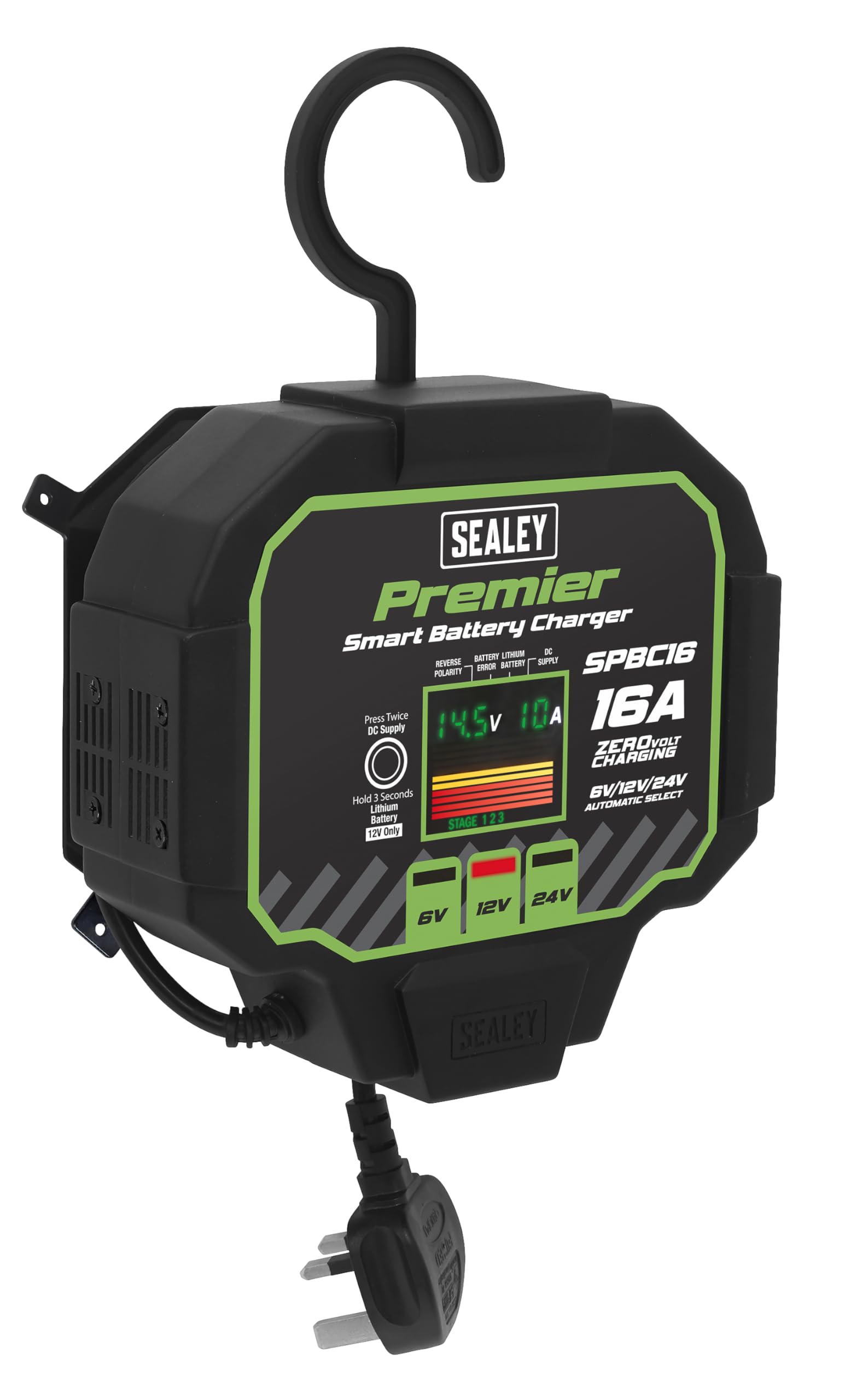 Sealey SPBC16 Battery Charger 16A Fully Automatic