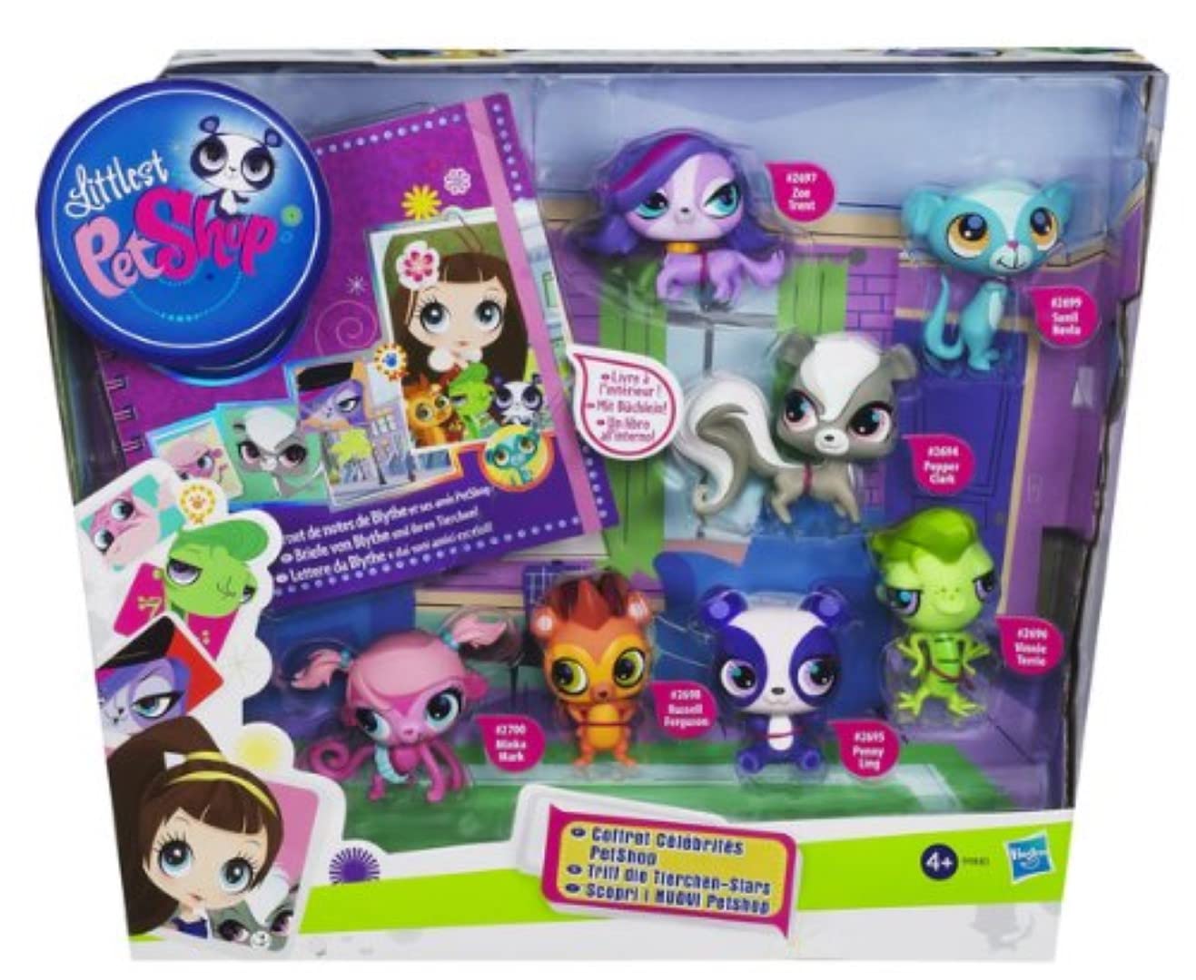 Littlest Pet Shop LPS N°817 – Chien Argentin – Hasbro – Original Authentique – Occasion
