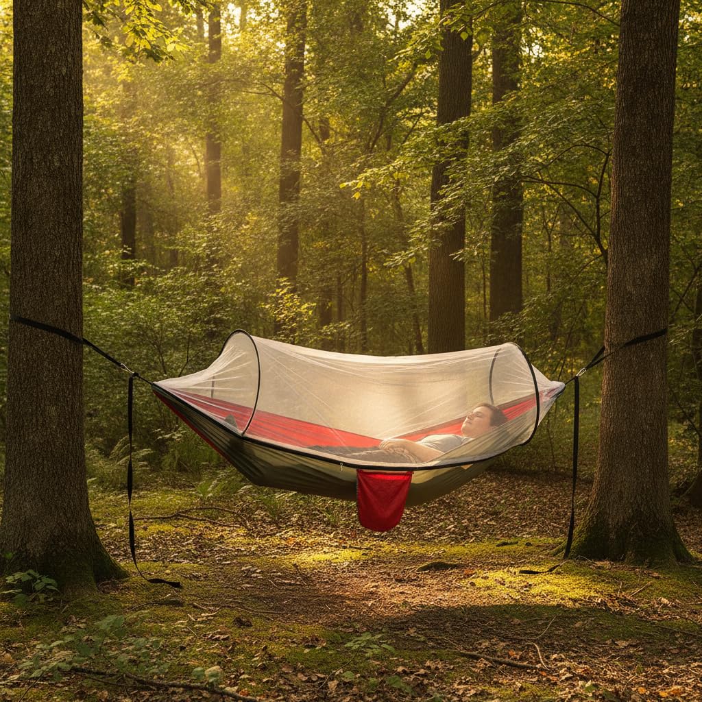 Hamac Camping avec Moustiquaire