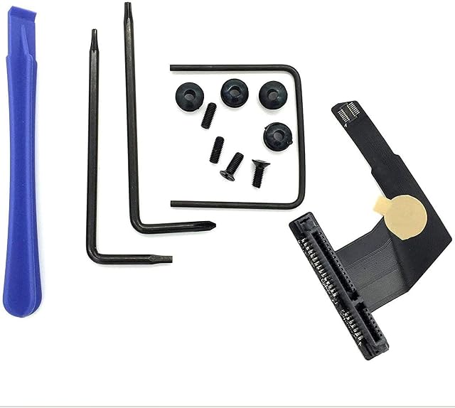BISLINKS Compatible with Mac Mini A1347 Second HDD SSD SATA HDD Hard Disk Drive Flex Kit Replacement Part 821-1501-A 076-1412 - Includes Fitting Tool