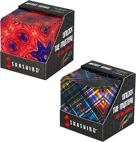 SHASHIBO Paquete de 2 - Fire Goddes y Disco Plaid