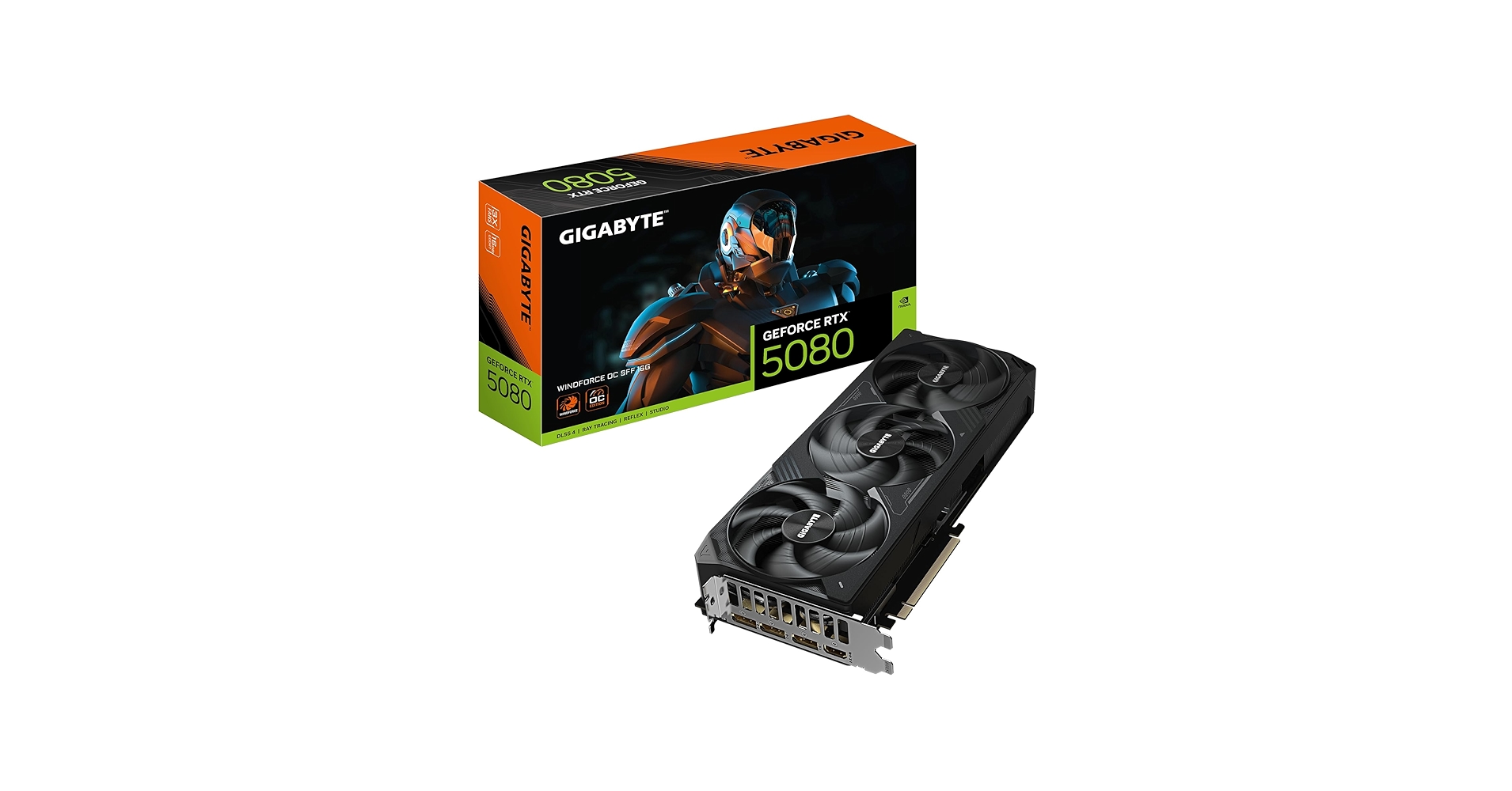 Amazon.com: Gigabyte GeForce RTX 5080 WINDFORCE OC SFF 16G