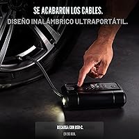 Vista 3 de NOCO Air AL5: Inflador de neumáticos ultrarrápido de 5A sin cables – Compresor de aire portátil con batería – Flujo de aire de 17 SLPM Infla de 0–40