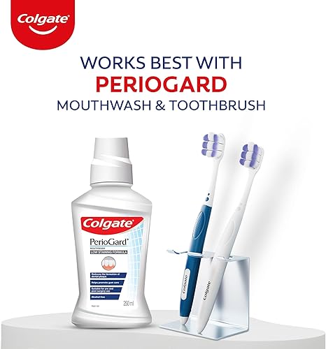 Miniatura 10 de Colgate Protección de las encías PerioGard pasta de dientes 90 grm3.2 oz ayuda a combatir la placa, fórmula activa dual ayuda a mantener las encías