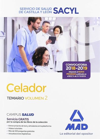 Celador. Todo el temario SINTETIZADO en un mismo libro. Servicio de Salud de Castilla y León