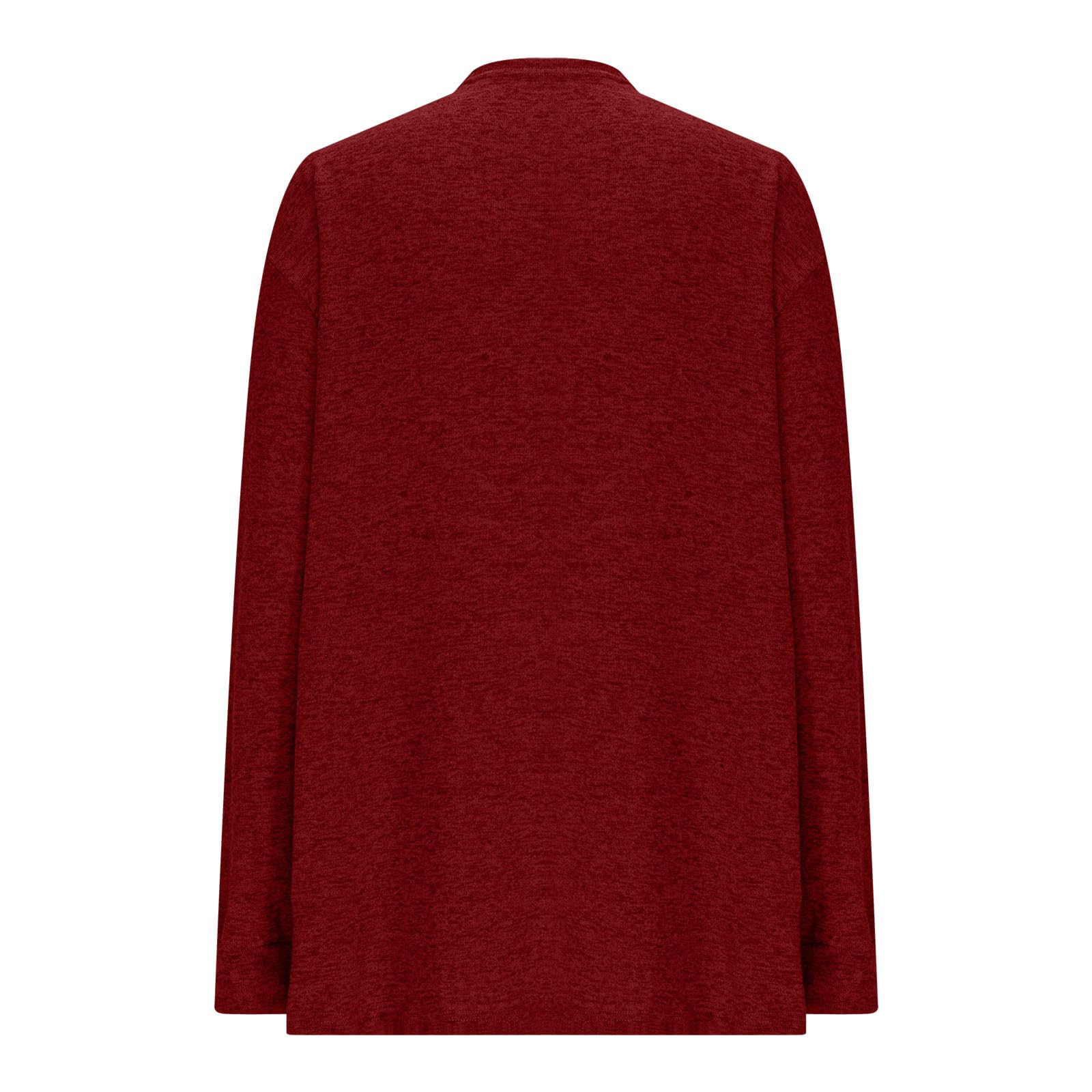 Cardigan Donna Morbido a Maniche Lunghe Maglione Leggero Aperto sul Davanti | Tessuto morbido e piacevole sulla pelle, comfort quotidiano, vestibilità comoda, ideale per casa ufficio e tempo libero