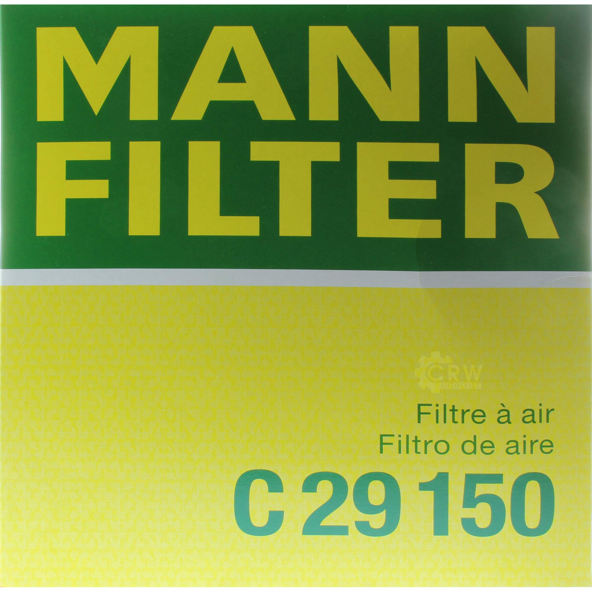 Paquete de inspección Kit de mantenimiento de filtros con filtro de aceite HU 719/8 x, filtro de aire C 29 150, filtro de combustible PU 9003 z, filtro de habitáculo CUK 2440, tornillo de