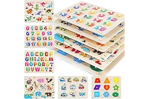 Toddler Puzzles Set: Learning Adventure for Preschoolers