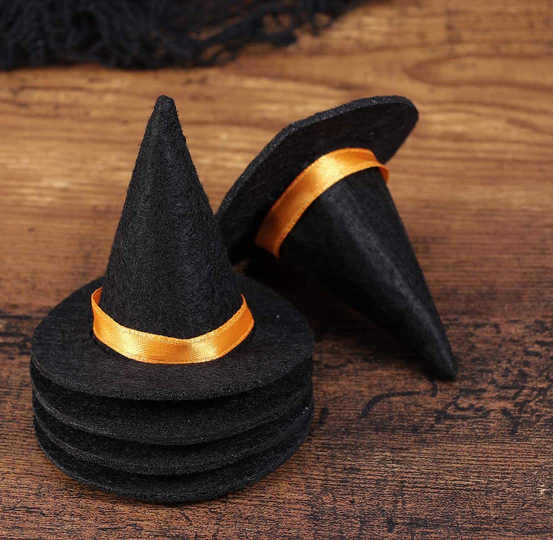 BABY 魔女ハット　ミニハット　黒×ラベンダー BABY 魔女ハット ミニハット 黒×ラベンダー