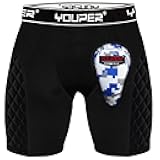 Youper Youth Elite Padded Baseball Sliding Shorts w/Soft Athletic Cup