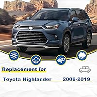 Vista 91 de Limpiaparabrisas de 24" + 20" con juegos de escobillas limpiaparabrisas traseras de 15", repuesto automotriz para Land Rover Range Rover 2017-2023