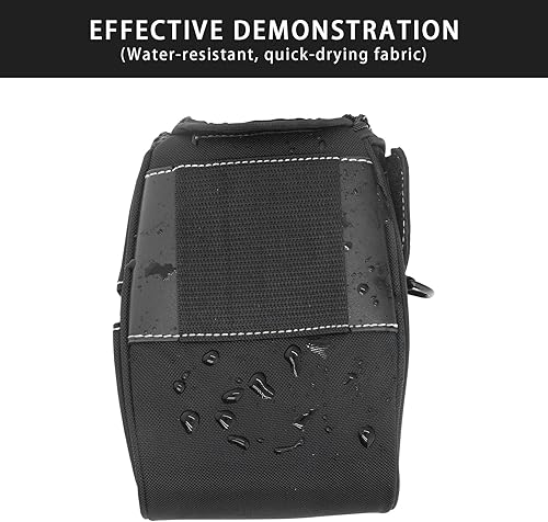 Miniatura 5 de Para Zebra QLN220 y ZQ610 Estuche de transporte portátil para impresora térmica con correa para el hombro, Negro -