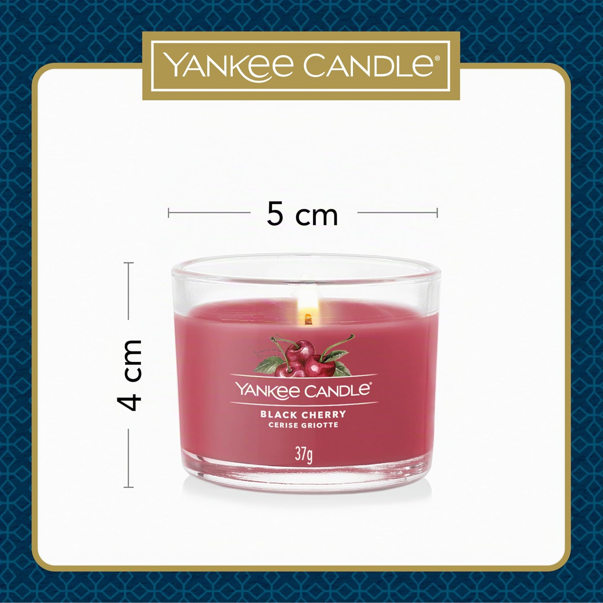 Coffret cadeau de bougies parfumées Yankee Candle | Bougies votives en verre | Mélange de cires de soja | 6 unités | Cadeaux pour femmes