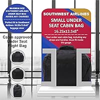 southwest underseat size