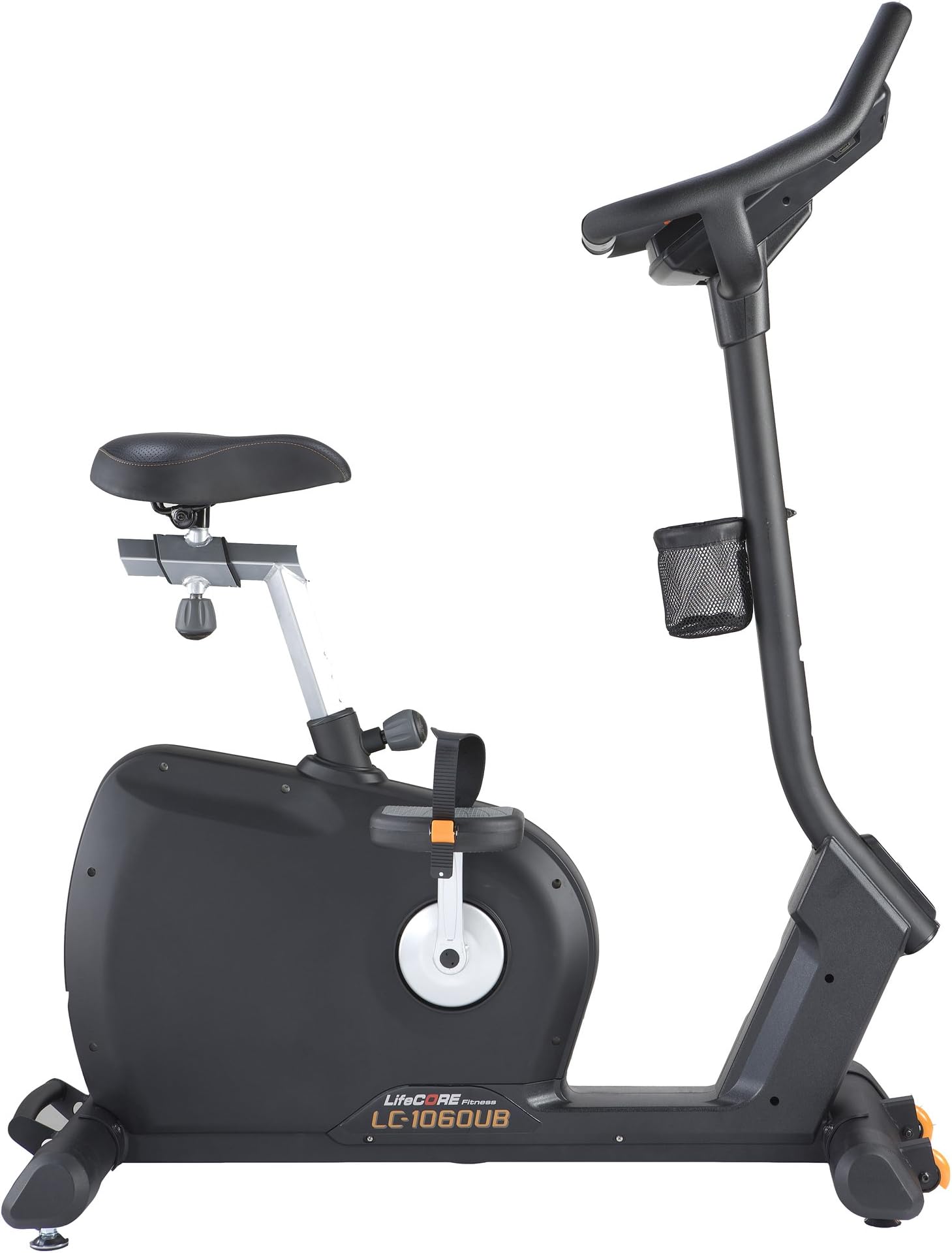 1060UB Upright Exercise Bike, Black Frame