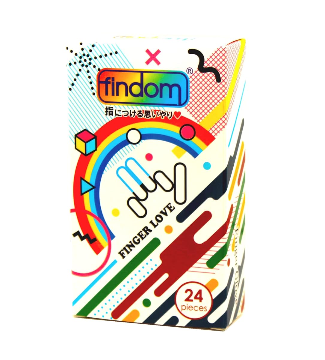 フィンドム 24ピース self sence フィンガーグローブ 雑菌対策 爪から保護 ビューティー サック 指用 コンドーム風 findom