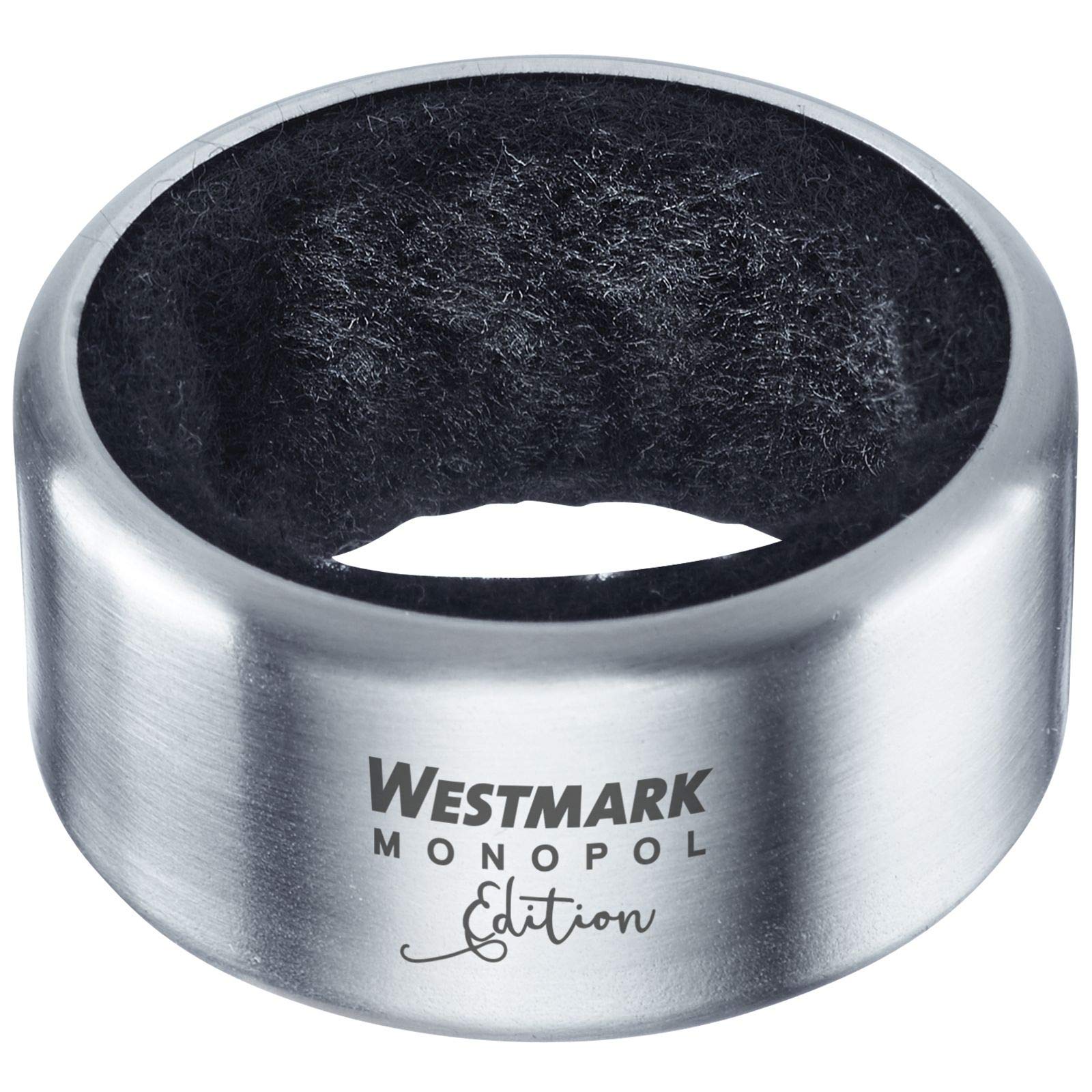 Westmark Alessio Set of 2 Drip Rings Monopol Edition Silicone Stainless Steel