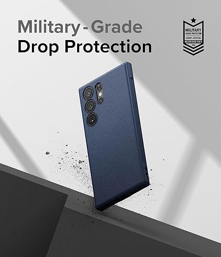 Miniatura 6 de Ringke Onyx [Se siente bien en la mano] Compatible con Samsung Galaxy S23 Ultra, tecnología antihuellas dactilares que evita manchas grasas,