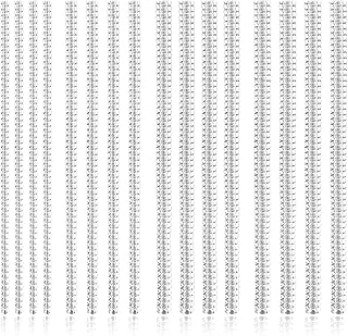 12 قطعة من خواتم غير مرئية لتقليل حجم الخاتم، مجموعة فضفاضة شفافة قياس مجوهرات لخواتم الزفاف للنساء (4 مقاسات)، بلاستيك