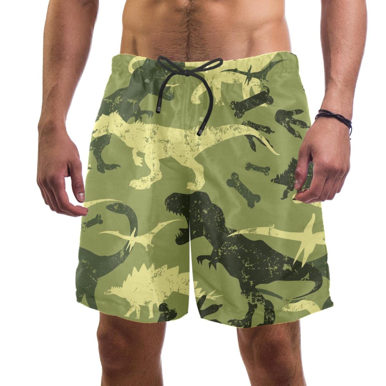Maillots de bain hommes séchage rapide JDEZ short camouflage - 6