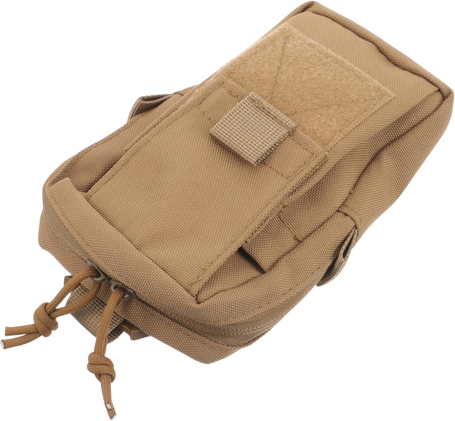 Yardwe Small Bag Utility Pouch Khaki Hiking Belt Bag Oxford Cloth Purse