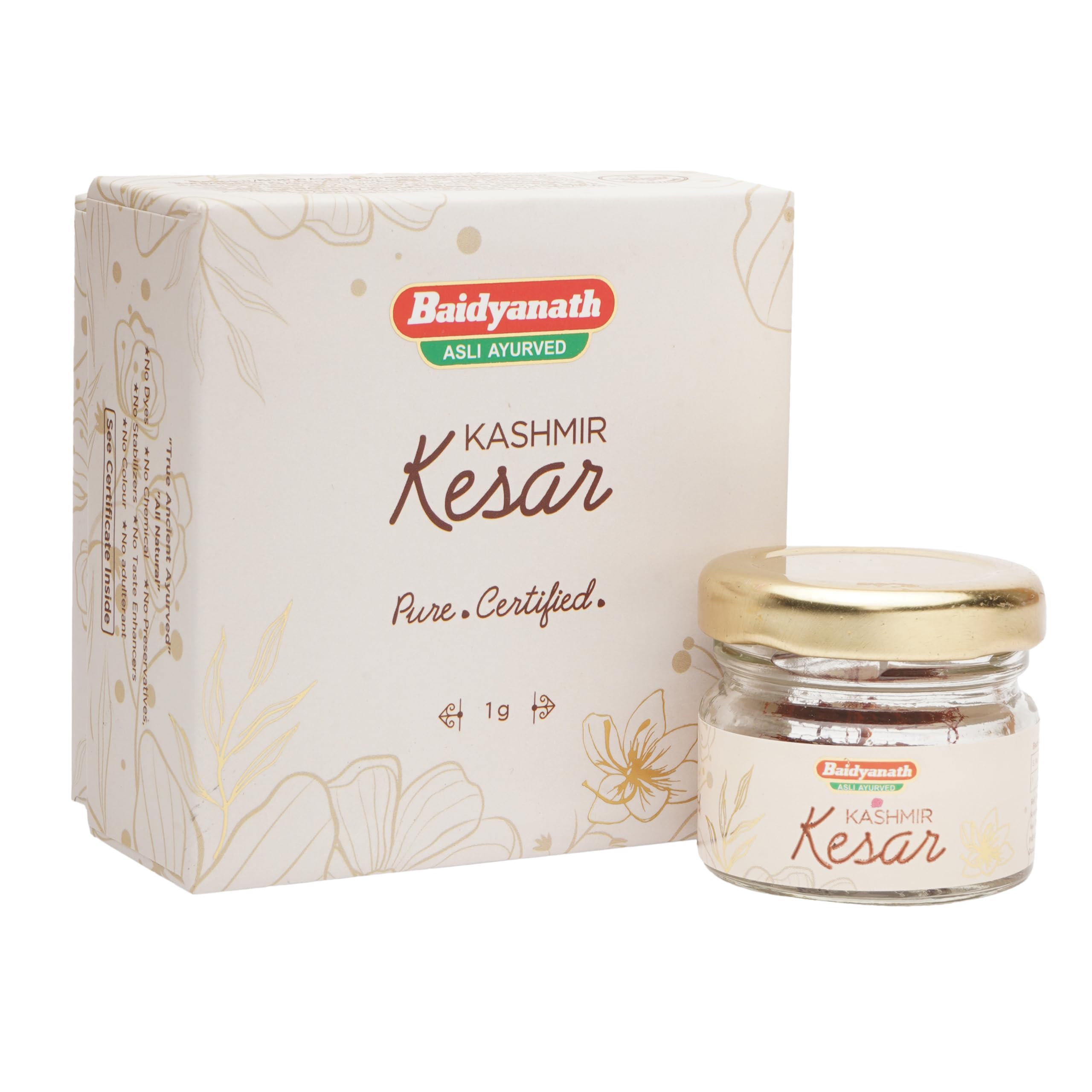 Baidyanath Jhansi Pure Certified Kashmir Kesar (B07ZBBSPFB) Amazon Price History, Amazon Price Tracker