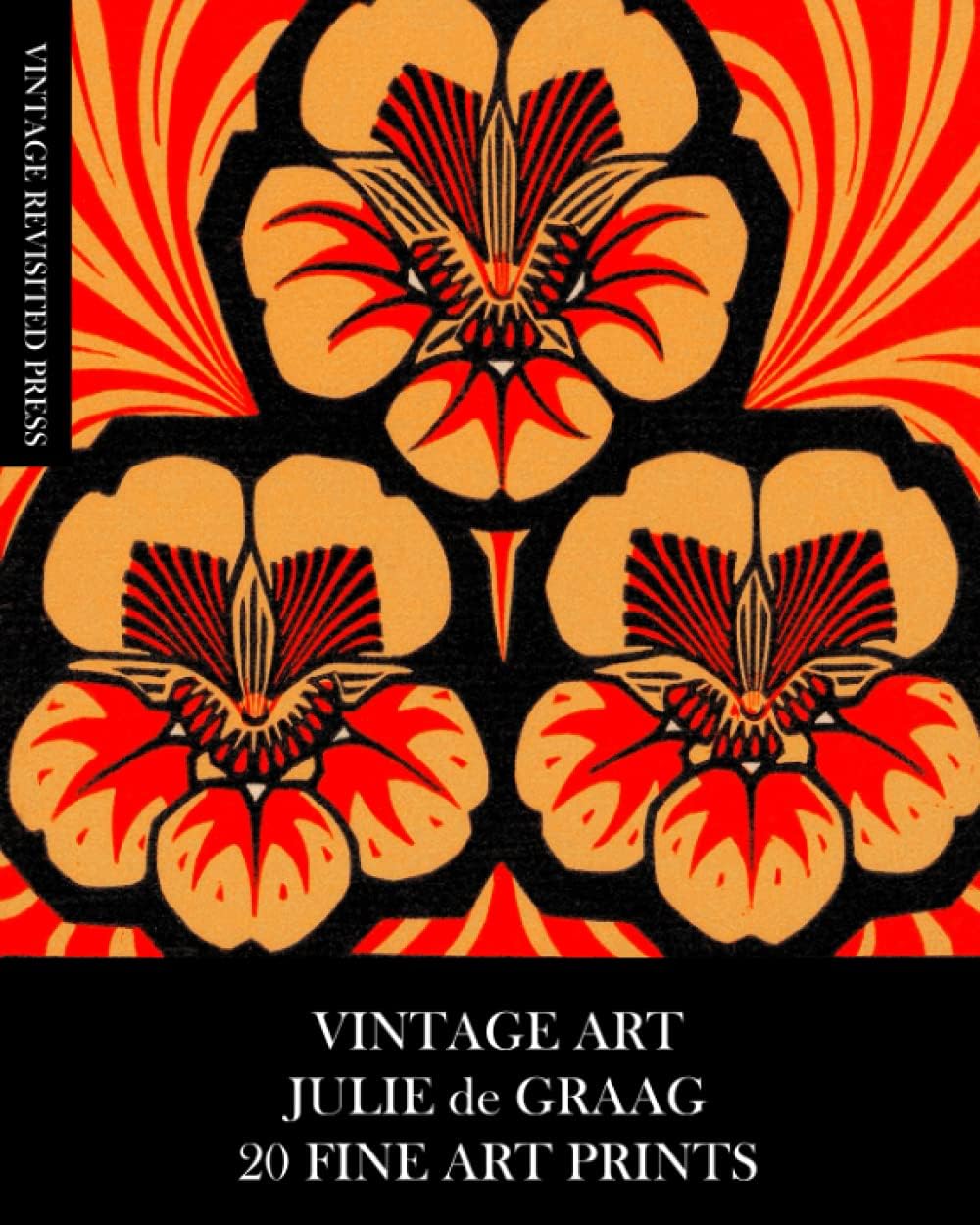 Vintage Art: Julie de Graag 20 Fine Art Prints: Ephemera for Framing, Home Decor, Collage , Decoupage and Junk Journals