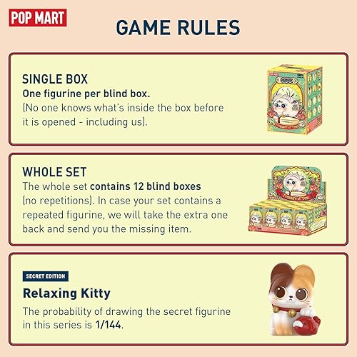 Miniatura 2 de POP MART FUBOBO - Figuras de la serie Treasure of Time, juguetes misteriosos de diseño aleatorio para el hogar moderno, decoración de Navidad,