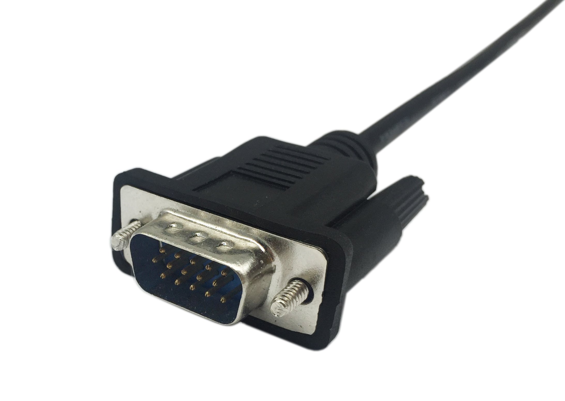 CERRXIAN Cavo di prolunga VGA SVGA 15 pin HD15 maschio a femmina adattatore video monitor per PC portatile TV Porjector (mf)