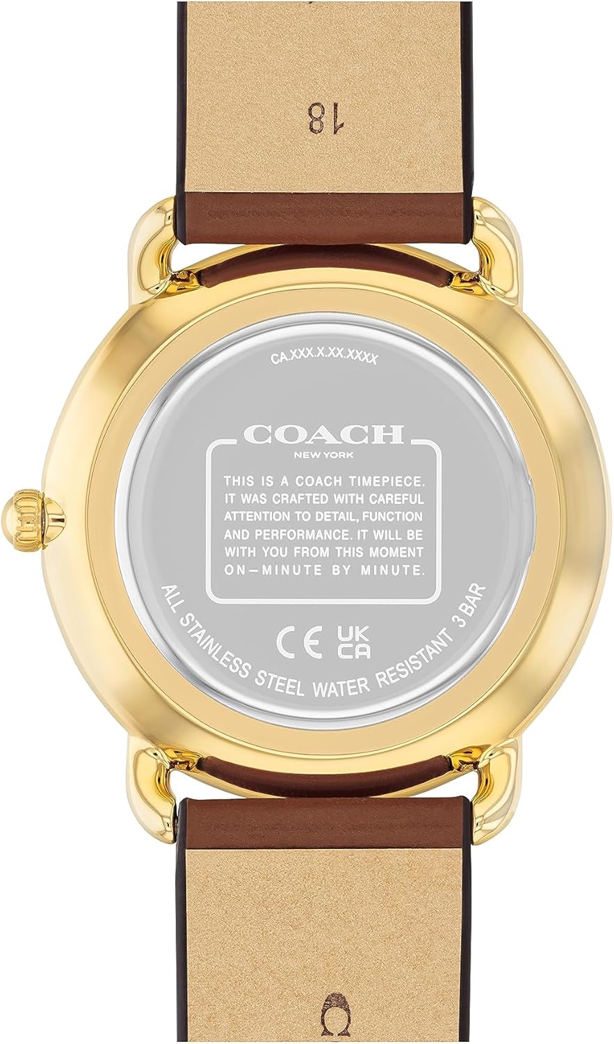Coach Elliot Women's Watch | Sleek and Minimalist in Design | Timeless Style for Any Occasion | Gifts for Her | Water-Resistant | 36 mm - Image 3
