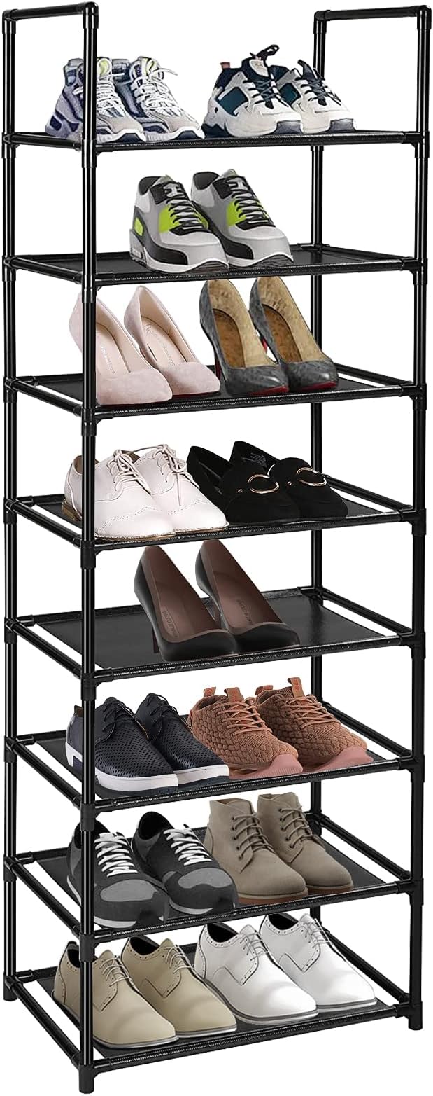 Trade Shop - Scarpiera Porta Scarpe 4 Ripiani Piani In Legno Scaffale Mobile Salvaspazio Casa - | Leroy Merlin