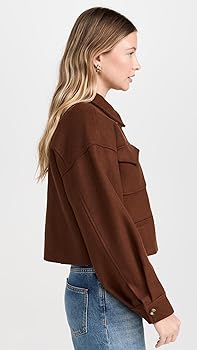♡epine basicjacket brown♡ Amazon.com: PAIGE Women's Ashtyn Jacket, Cappucino, Red, S