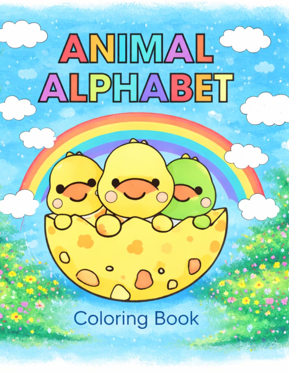 Kids Alphabet Coloring Book — Fun A–Z Learning & Tracing for Toddlers & Preschoolers (A4)