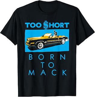 Too Short - Born to Mack Hi Contrast T-Shirt