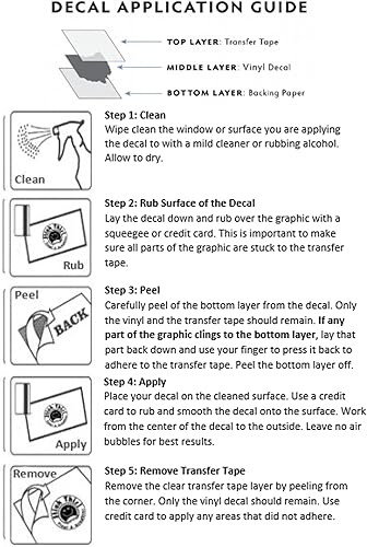 Miniatura 2 de Calcomanía de basura para remolque, cámper, lágrima, campamento, blanco, fabricado en Estados Unidos por Stick This! | Adhesivo para ventanas de